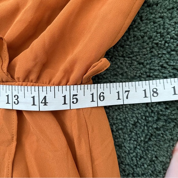 NWT Baltic Born Katya Ruffle Faux Wrap Maxi Dress in Amber Plus Size XXL - Picture 11 of 14